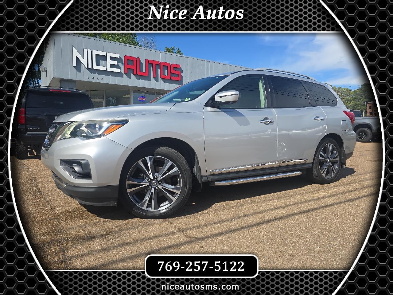 Nissan Pathfinder Platinum 4D SUV 4WD 2018