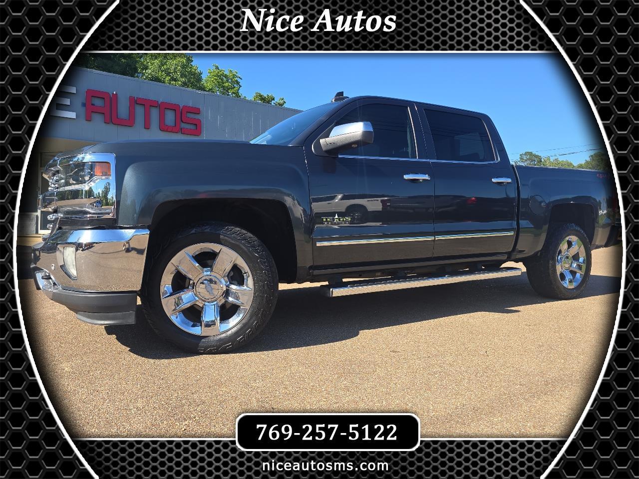 2018 Chevrolet Silverado 1500 LTZ Crew Cab 4WD SWB