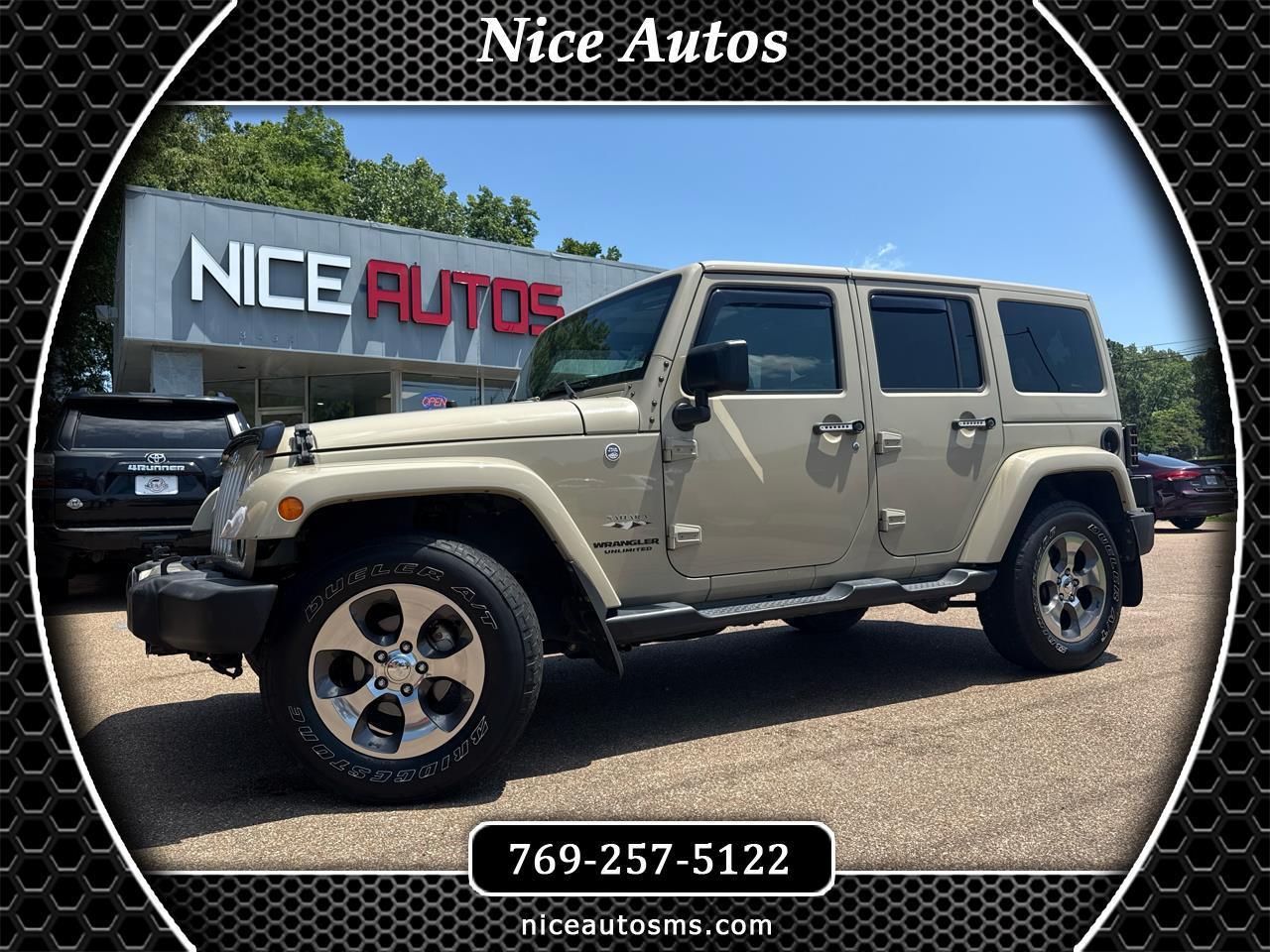2017 Jeep Wrangler Sahara's photo