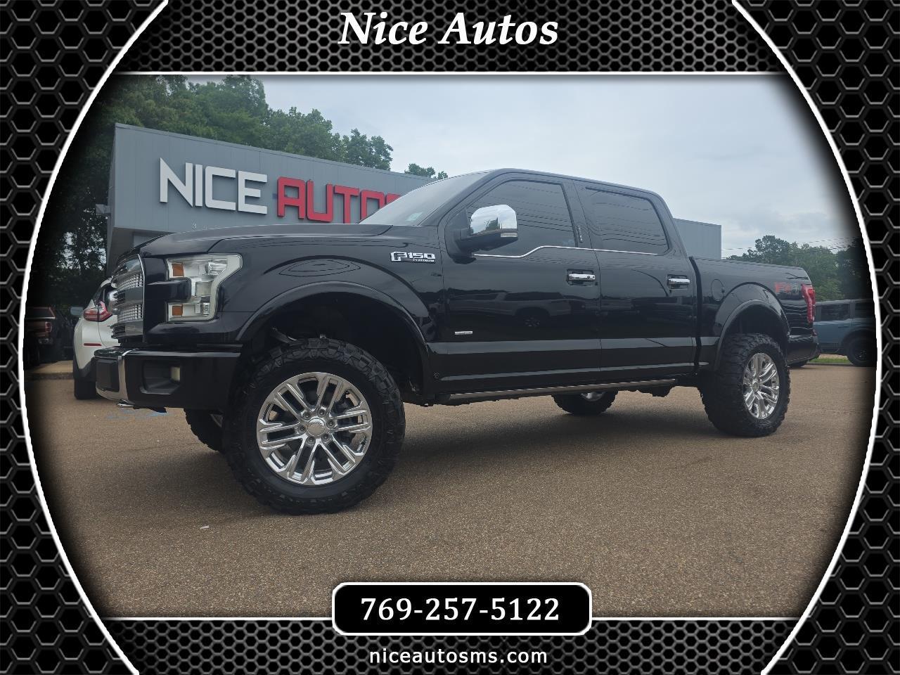 Ford F-150 4WD SuperCrew 145" Platinum 2016