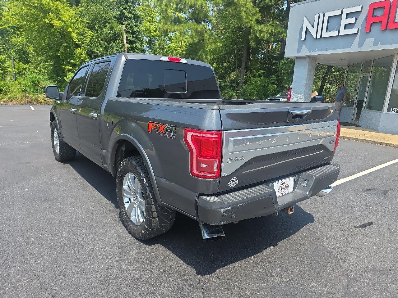 Ford F-150 Platinum 4x4 Short Bed 2016