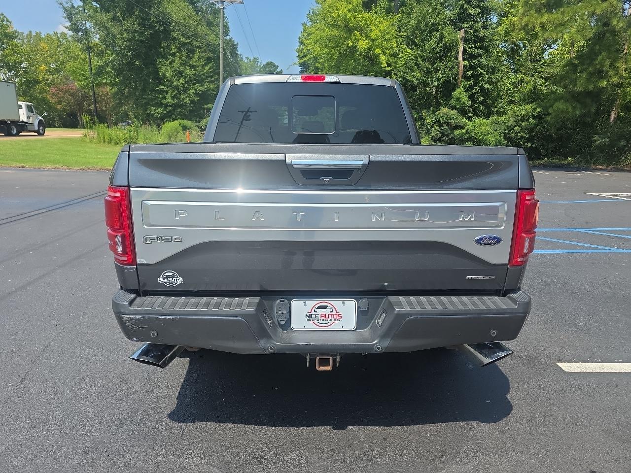 Ford F-150 Platinum 4x4 Short Bed 2016