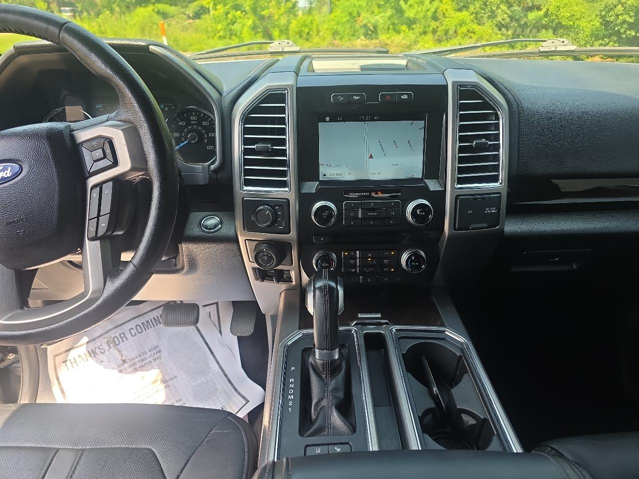 Ford F-150 Platinum 4x4 Short Bed 2016