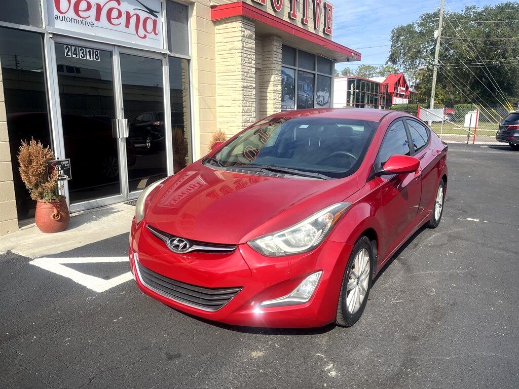 Used 2014 Hyundai Elantra SE with VIN KMHDH4AE1EU149850 for sale in Clearwater, FL