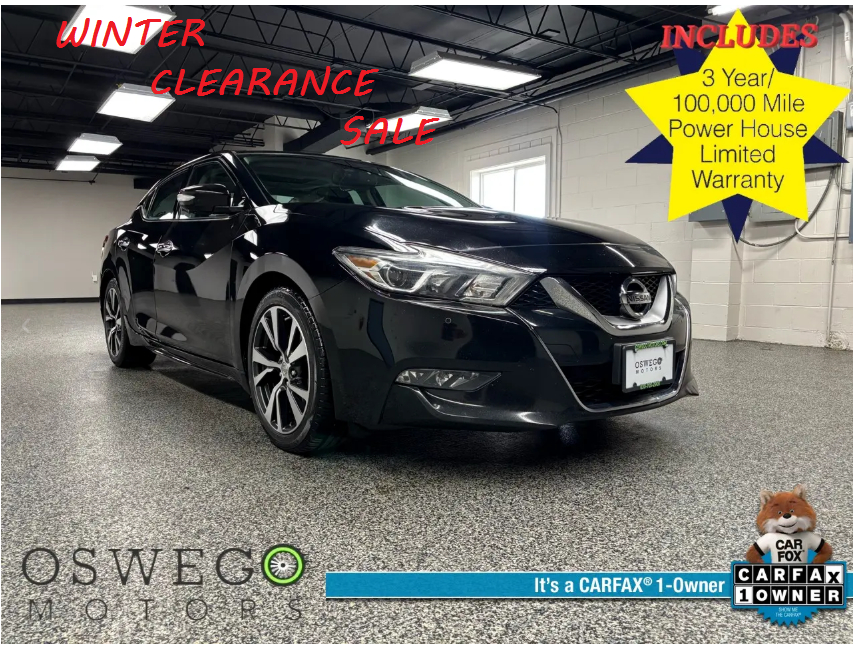 2016 Nissan Maxima Platinum