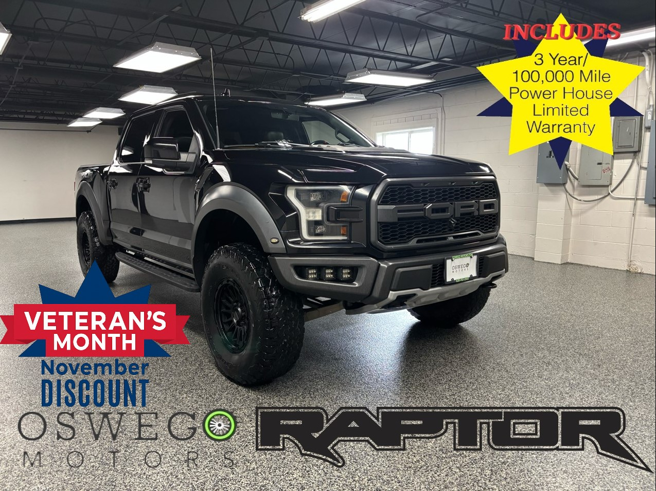 2019 Ford F-150 Raptor SuperCrew 4WD
