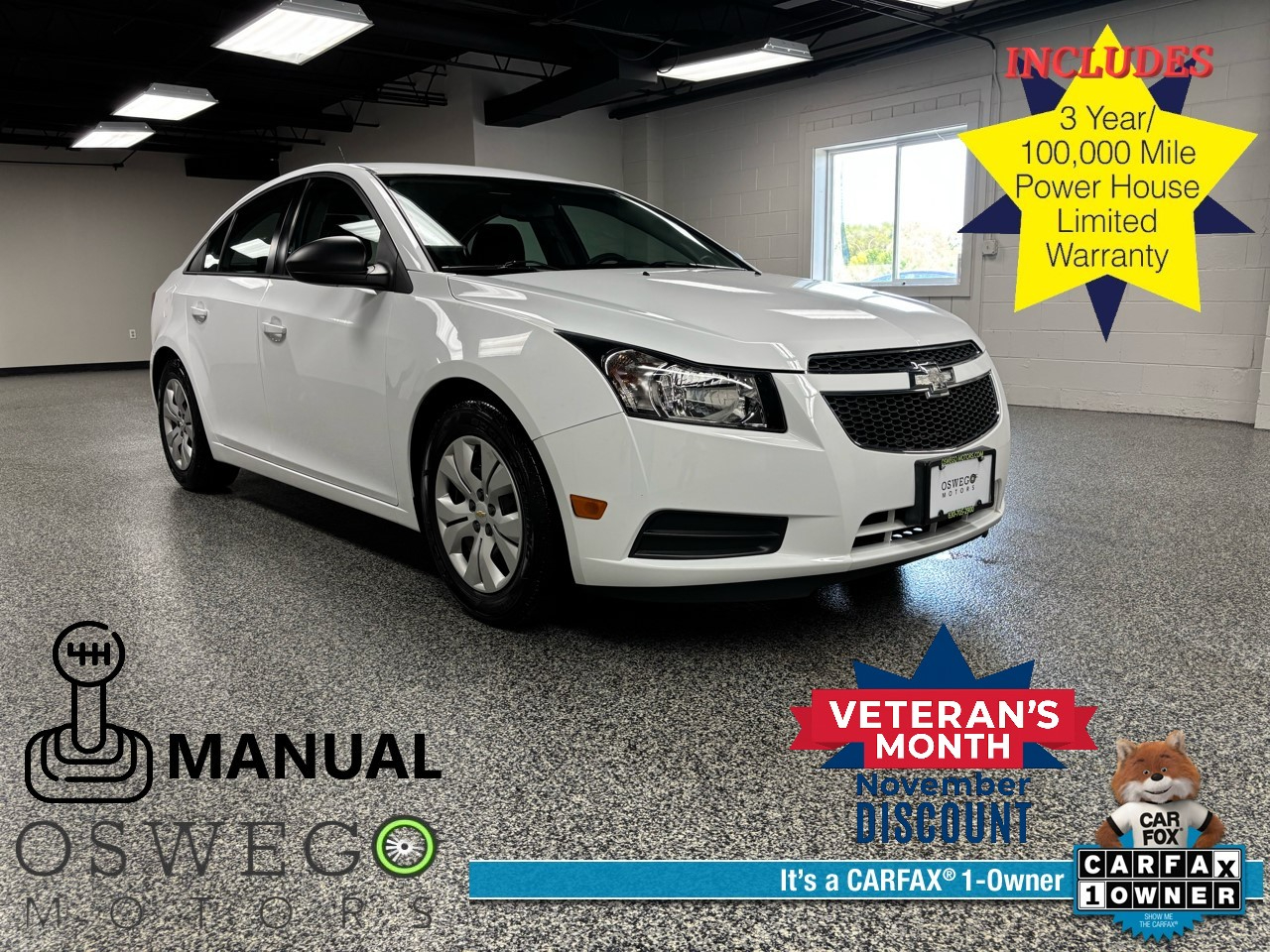 2014 Chevrolet Cruze LS Manual