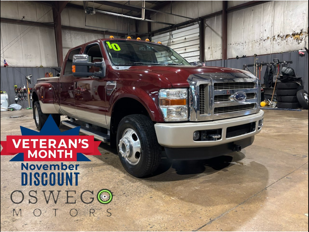 2010 Ford F-350 SD King Ranch Crew Cab Long Bed DRW 4WD