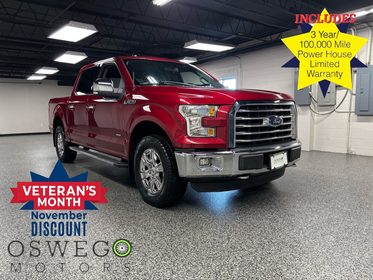 2016 Ford F-150 XLT SuperCrew 5.5-ft. Bed 4WD