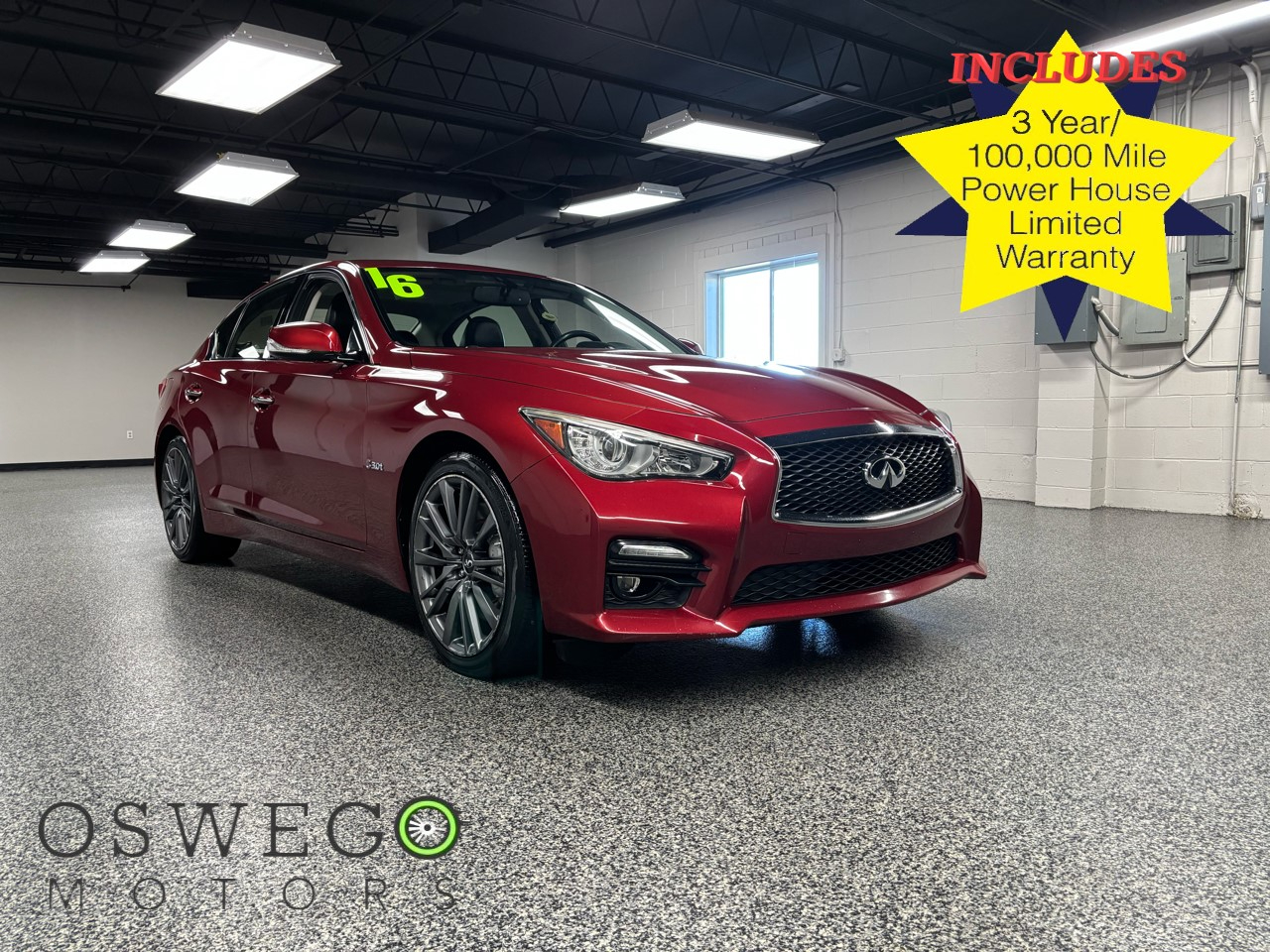 2016 INFINITI Q50 Red Sport's photo