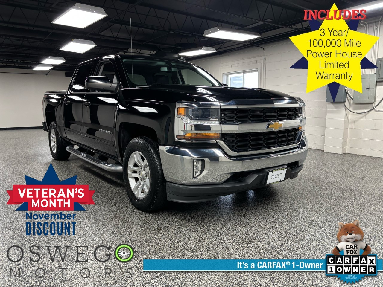 2016 Chevrolet Silverado 1500 LT Crew Cab 4WD