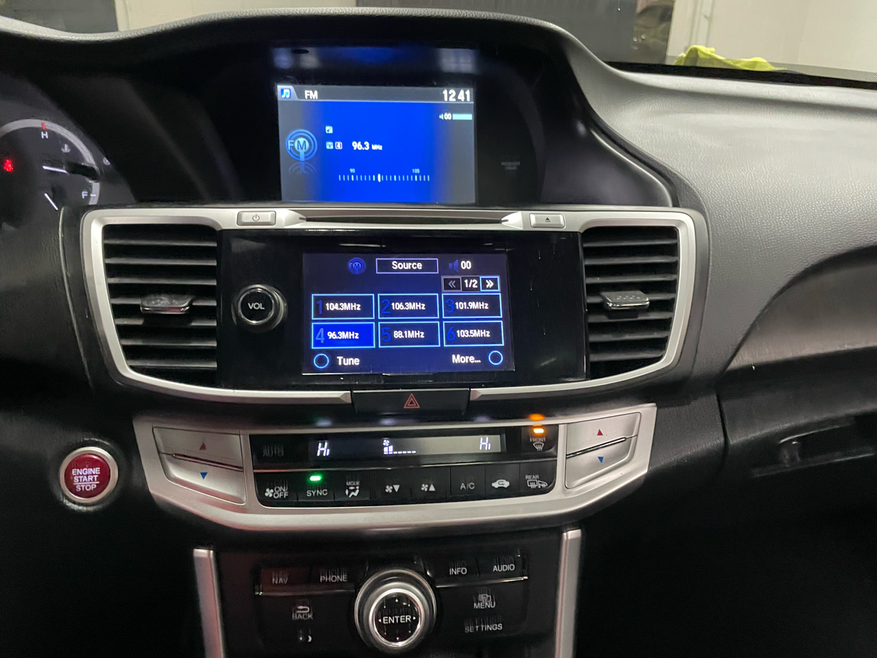 Honda Accord EX-L Sedan CVT 2014