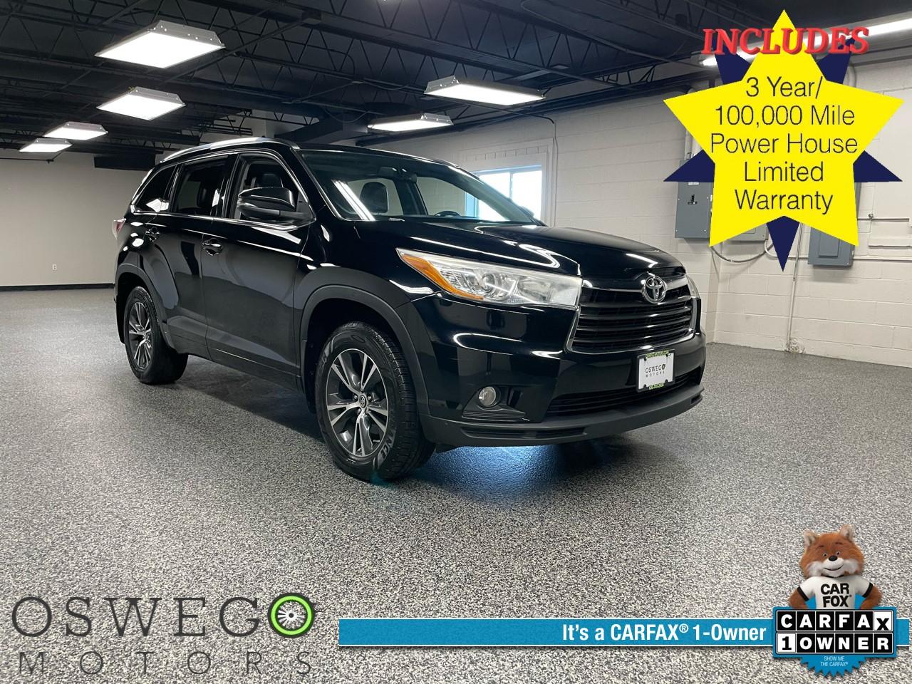 Toyota Highlander XLE AWD V6 2016