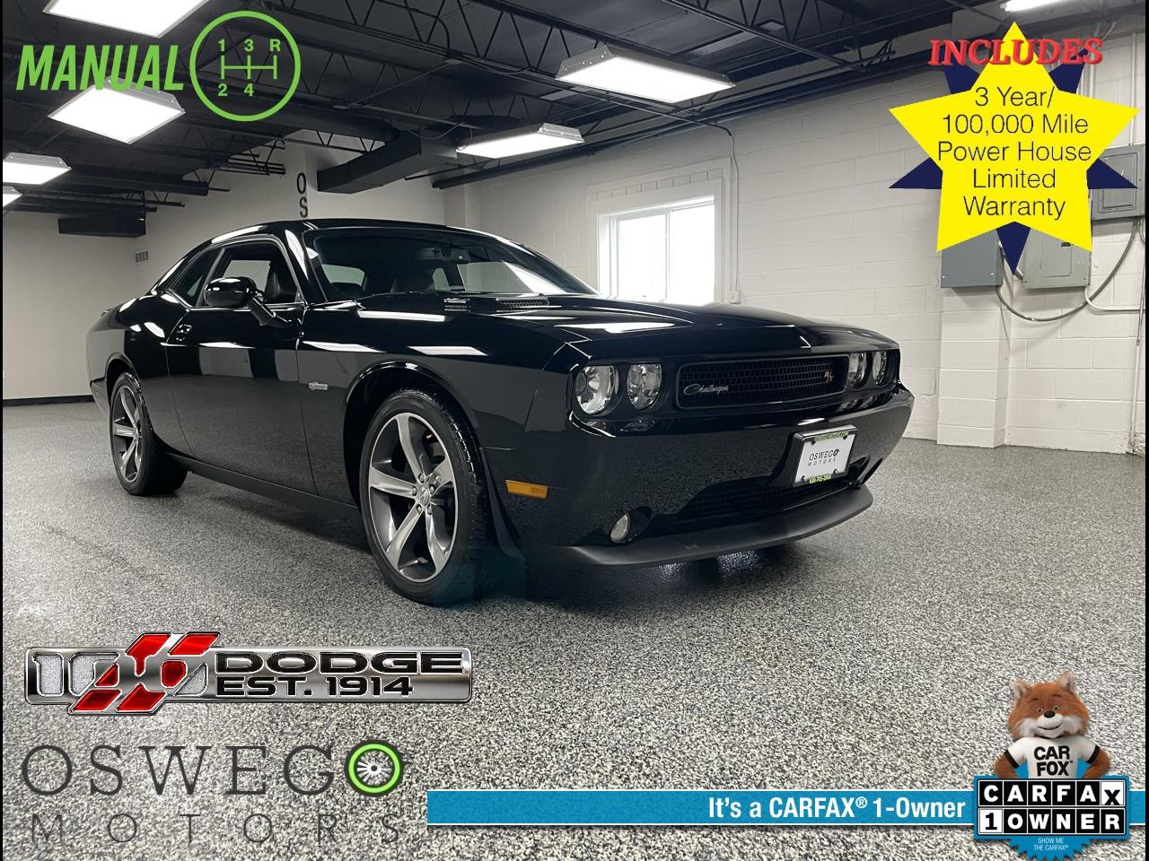 2014 Dodge Challenger 2dr Cpe R/T 100th Anniversary Edition