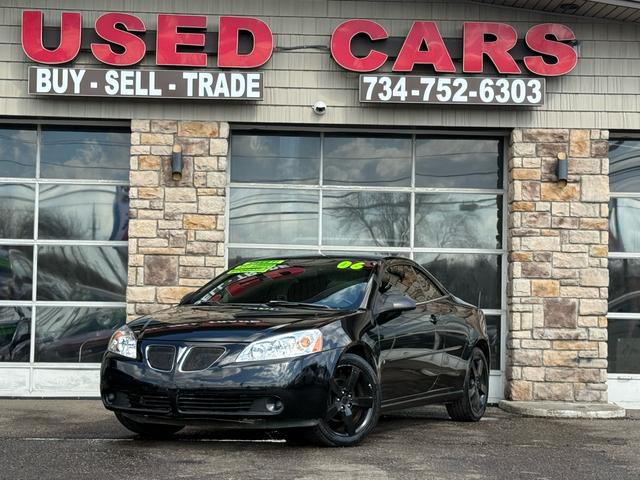 Black 2006 Pontiac G6 GTP Sedan Front-Wheel Drive