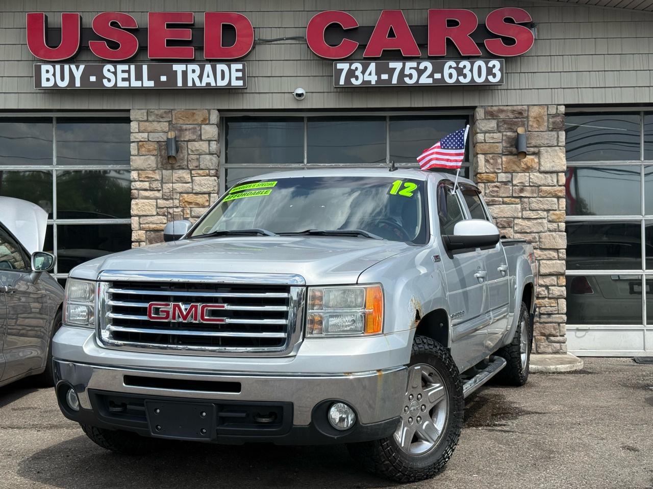 GMC Sierra 1500 SLT Crew Cab 4WD 2012
