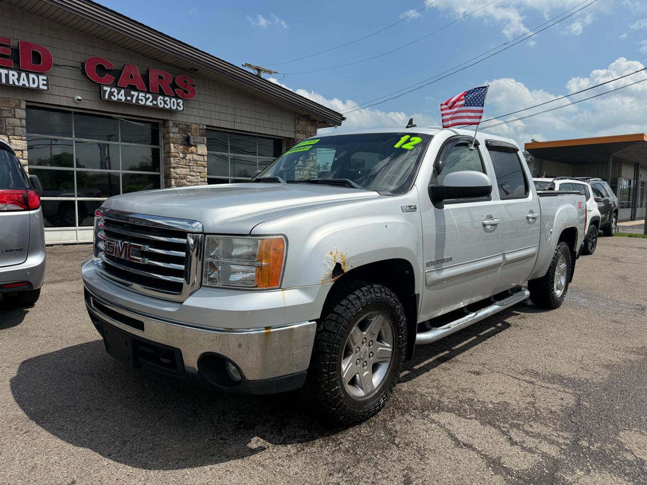 GMC Sierra 1500 SLT Crew Cab 4WD 2012