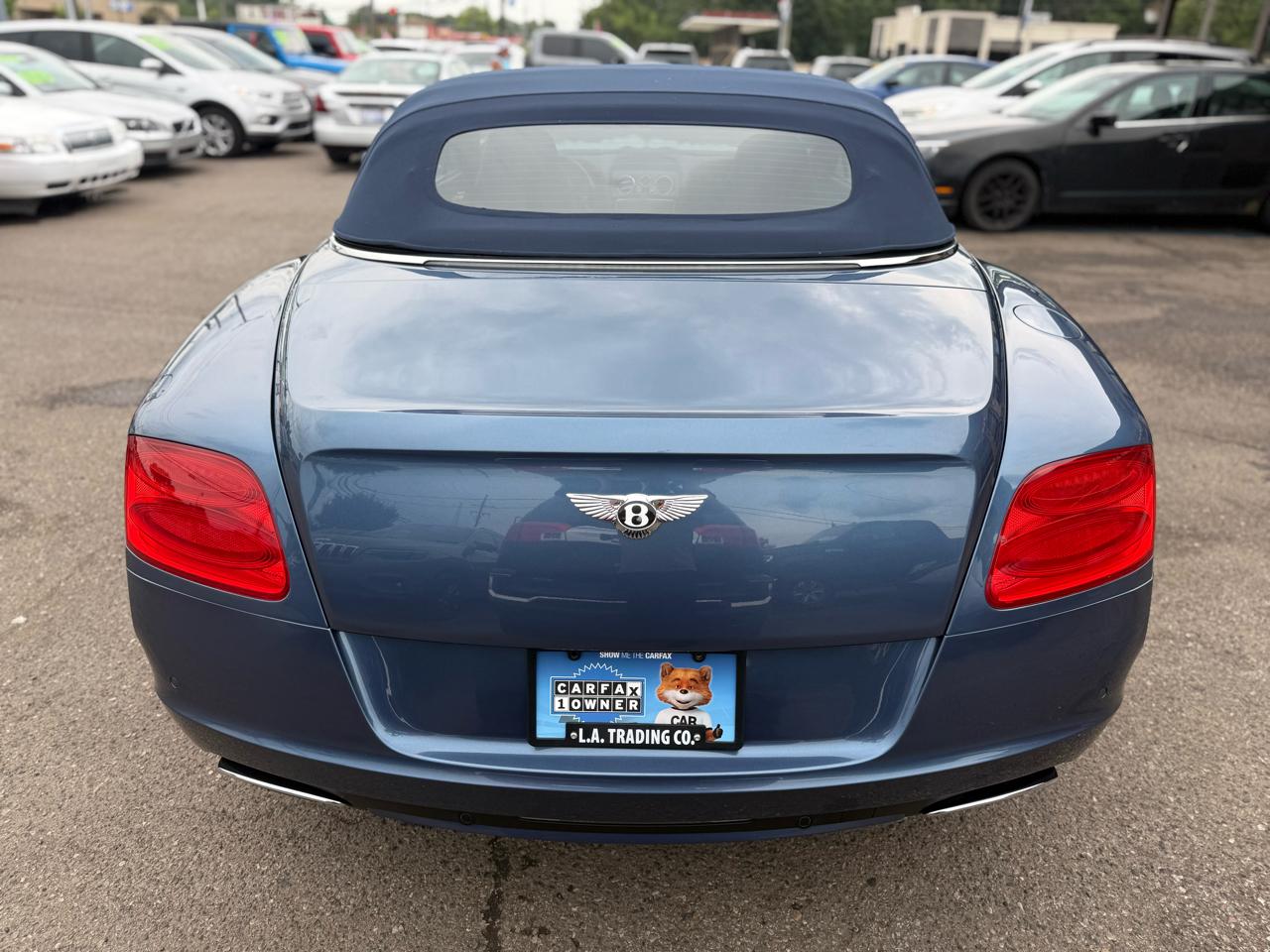 Bentley Continental GTC Convertible 2012