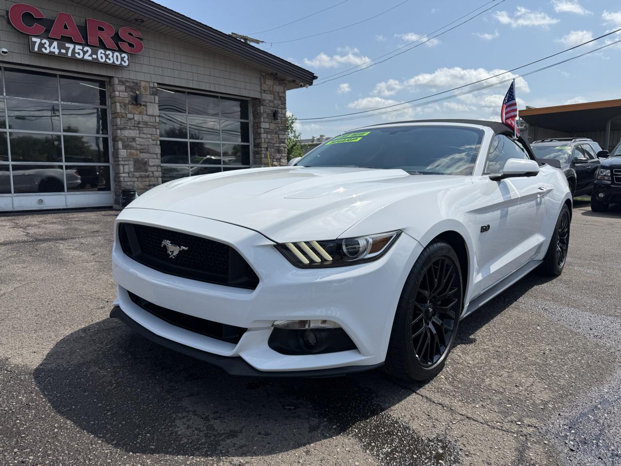 Ford Mustang GT convertible 2017