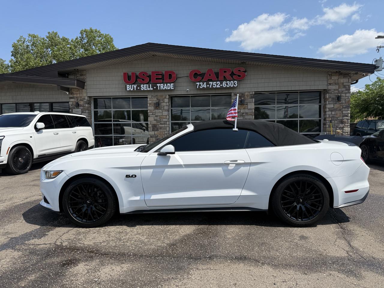 Ford Mustang GT convertible 2017