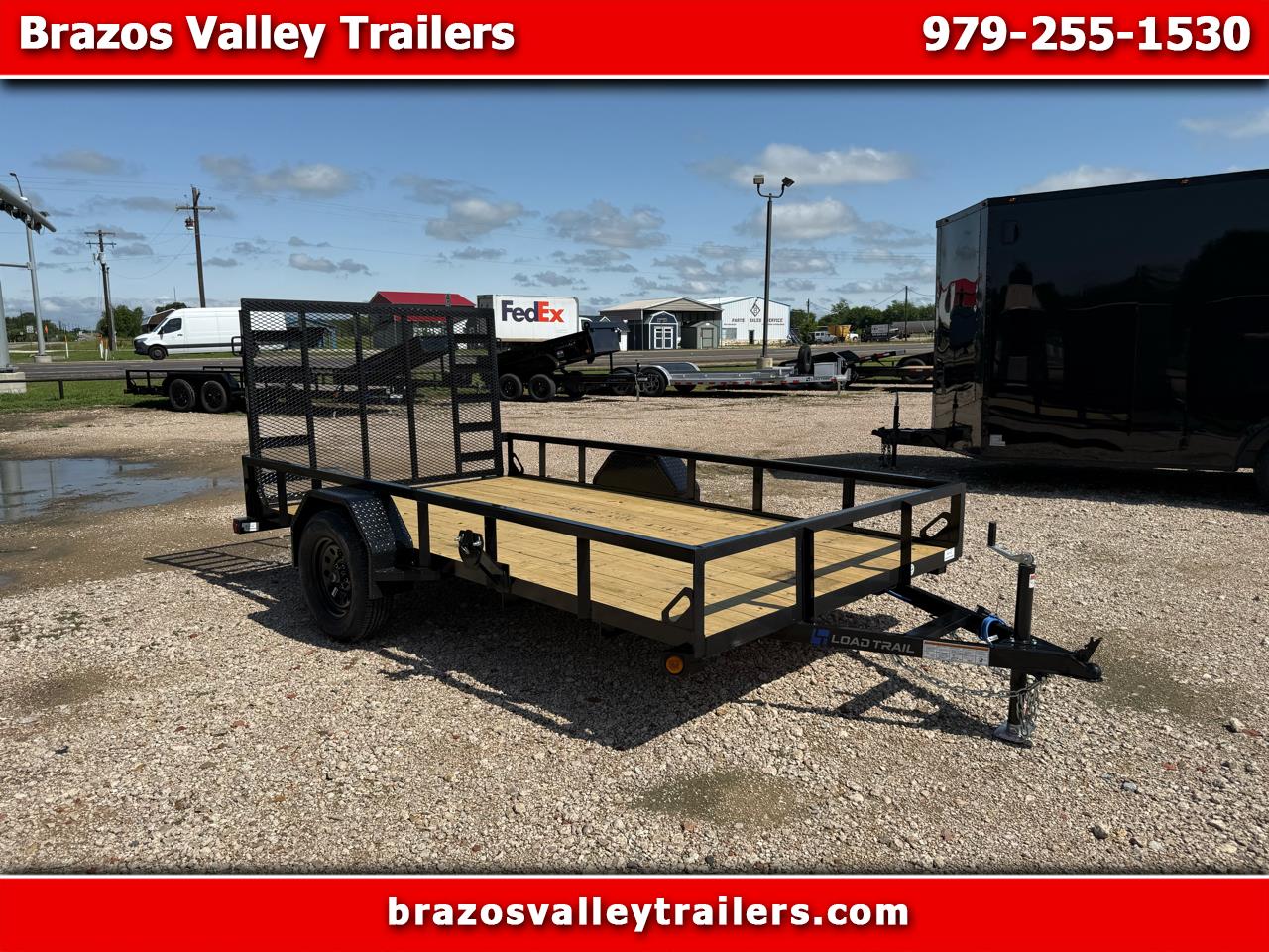 2025 Load Trail Utility 77X12S POWDERCOATED W/HD GATE
