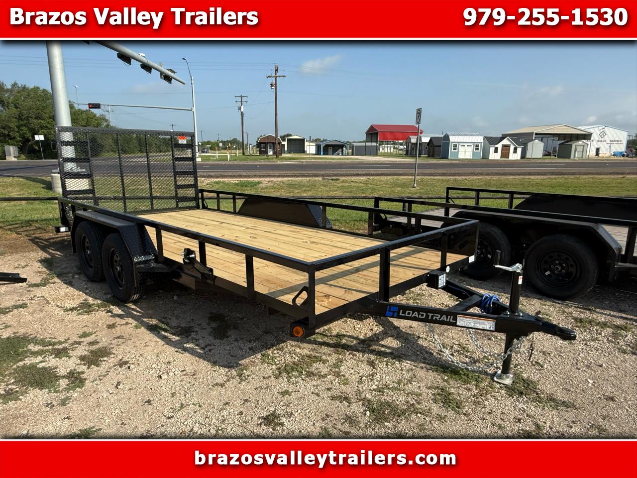 2025 Load Trail Utility 83X16 POWDERCOATED W/HD GATE