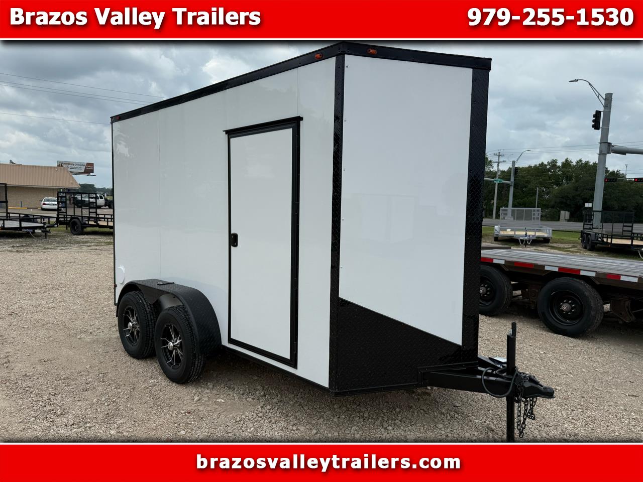 2025 Deep South 6X12TA Enclosed .080 POLYCOR EXTERIOR, 7' INTERIOR, BLACKOUT PKG