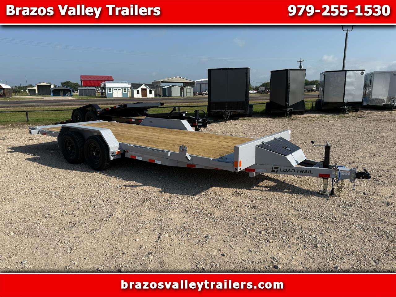2026 Load Trail Tilt Deck POWDERCOATED RAPID LOADER, W/5,200LB AXLES