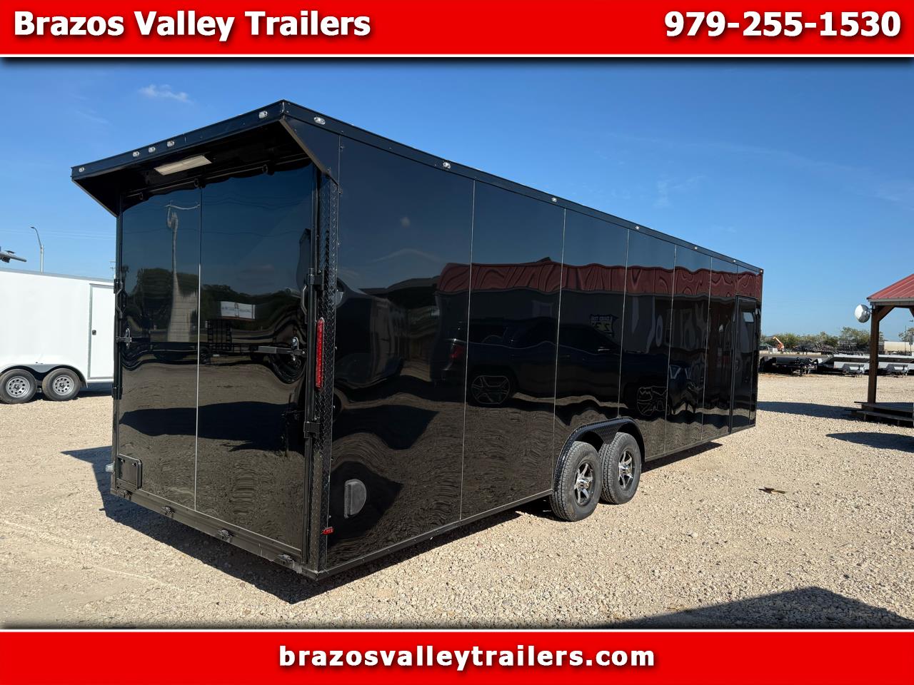 2026 Deep South Custom 8.5X28 ENCLOSED CARHAULER W/BLACKOUT PKG