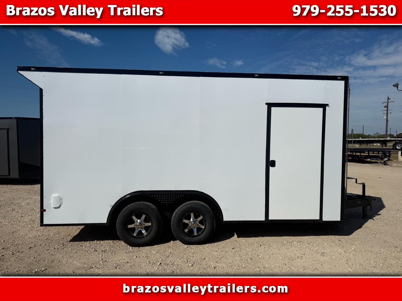 2026 Deep South 8.5X16TA ECL W/5,200 LB AXLES, .080 POLYCOR EXT, BLACKOUT PKG
