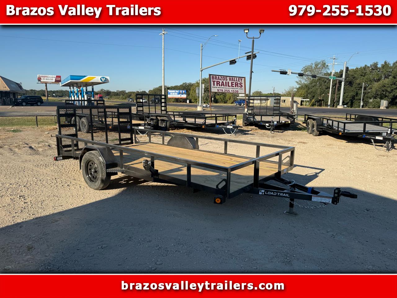 2026 Load Trail Utility 77X14 POWDERCOATED SIDE BY SIDE HAULER