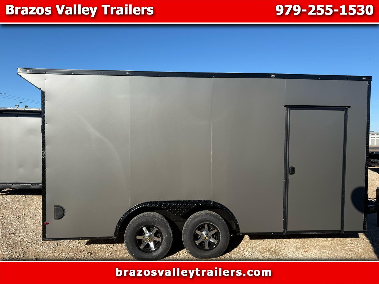 2026 Deep South 8.5X16TA ECL W/5,200 LB AXLES, .080 POLYCOR EXT, BLACKOUT PKG