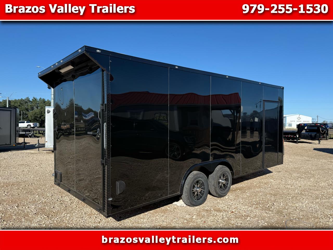 2026 Deep South 8.5x20TA Enclosed 5,200LB AXLES, BLACKOUT PKG, 7'6" INTERIOR HEIGHT