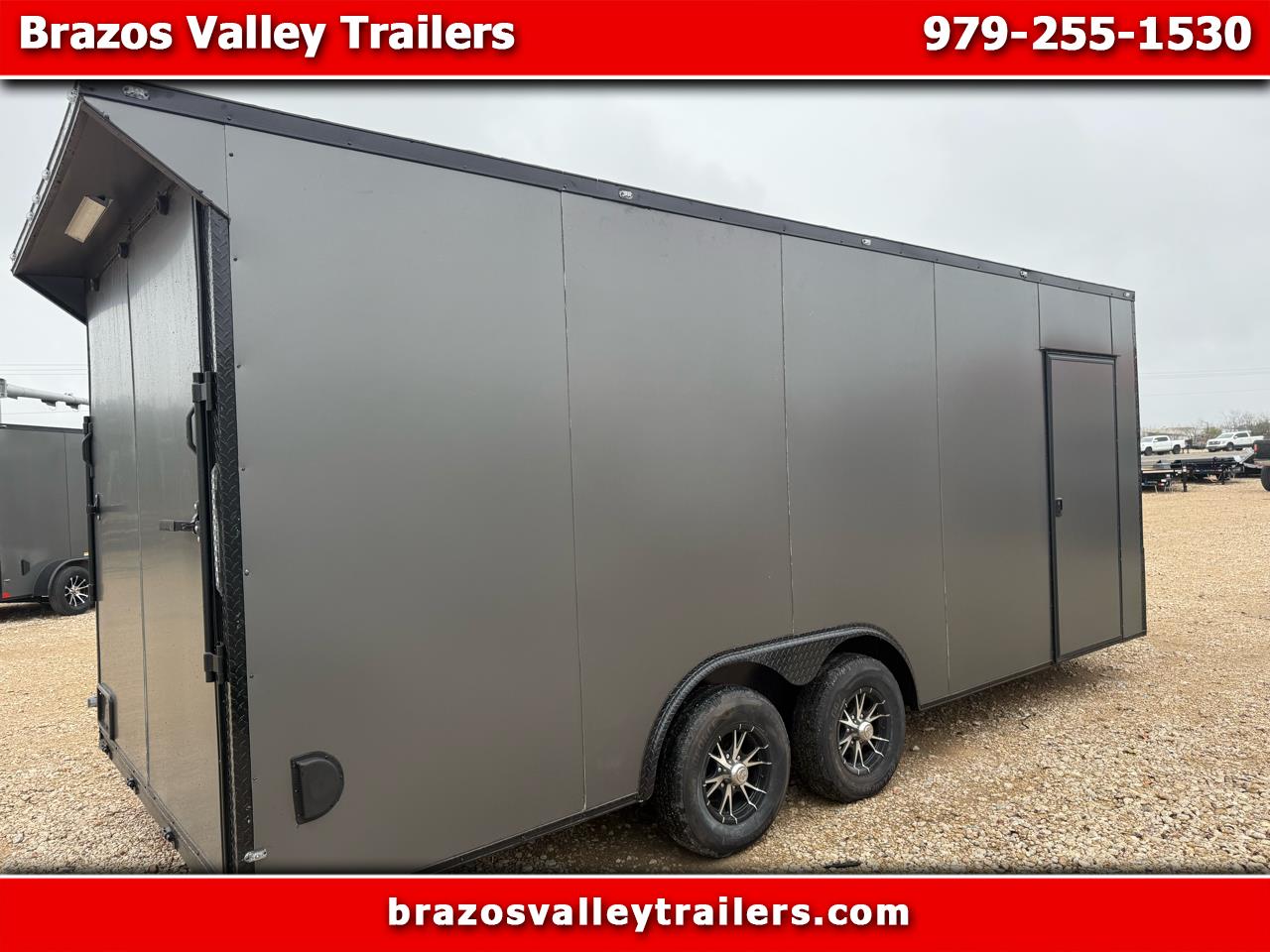 2026 Deep South 8.5x20TA Enclosed 5,200LB AXLES, BLACKOUT PKG, 7'6" INTERIOR HEIGHT