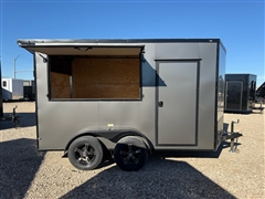 2026 Deep South 7x12TA Enclosed 
