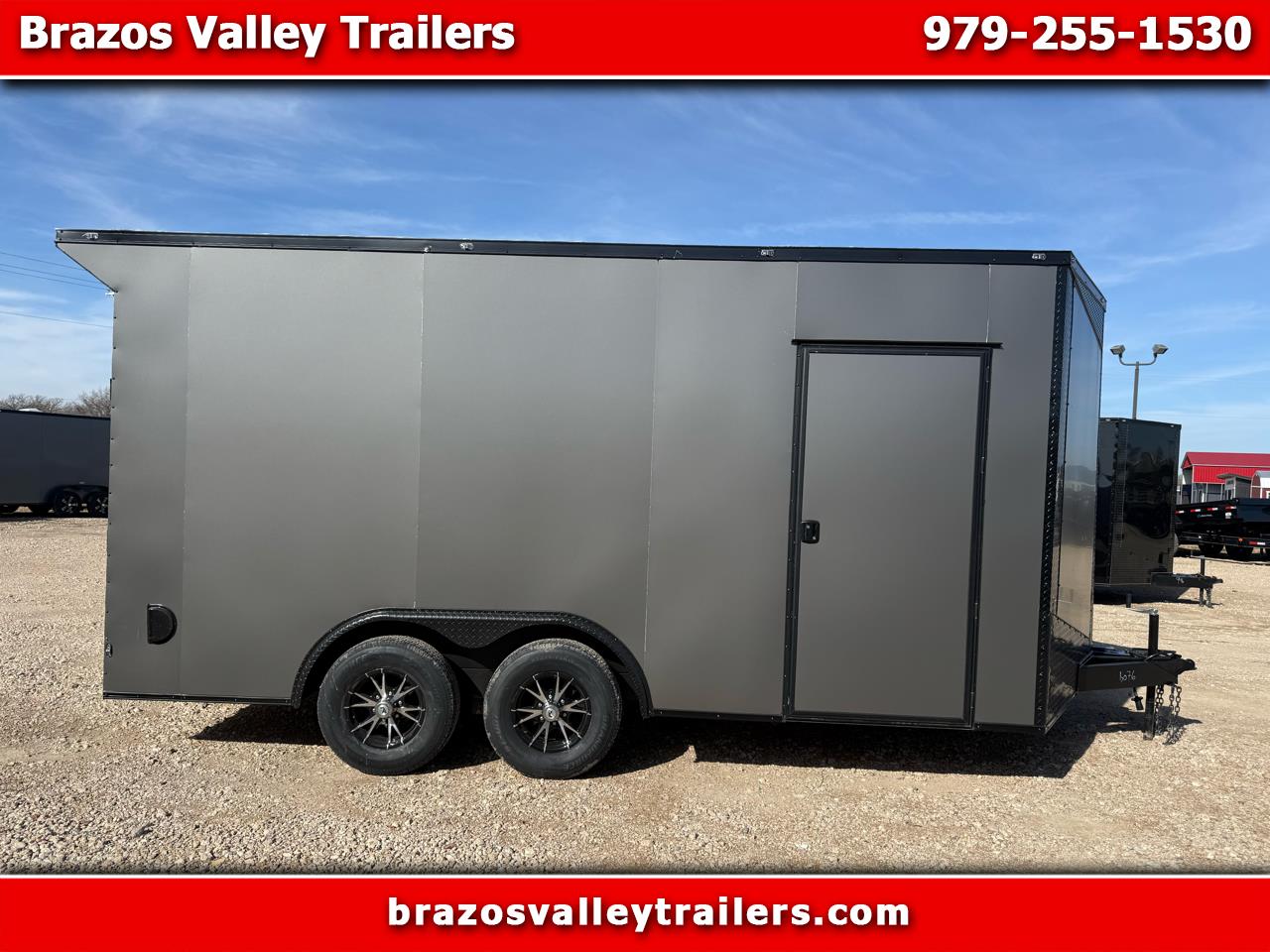 2026 Deep South 8.5X16TA ECL W/5,200 LB AXLES, .080 POLYCOR EXT, BLACKOUT PKG