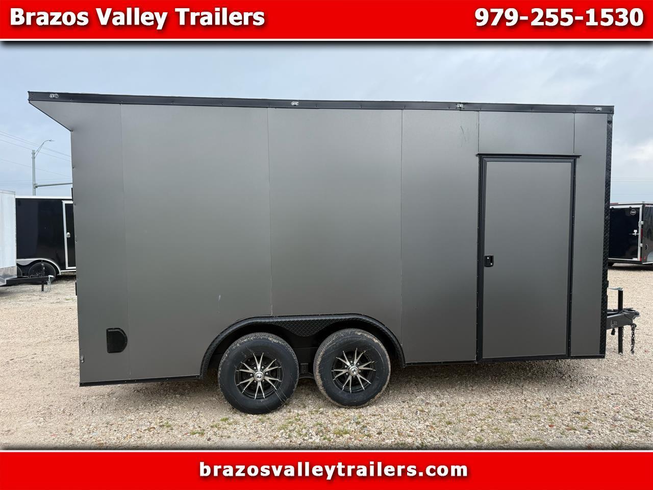 2026 Deep South 8.5X16TA ECL W/5,200 LB AXLES, .080 POLYCOR EXT, BLACKOUT PKG