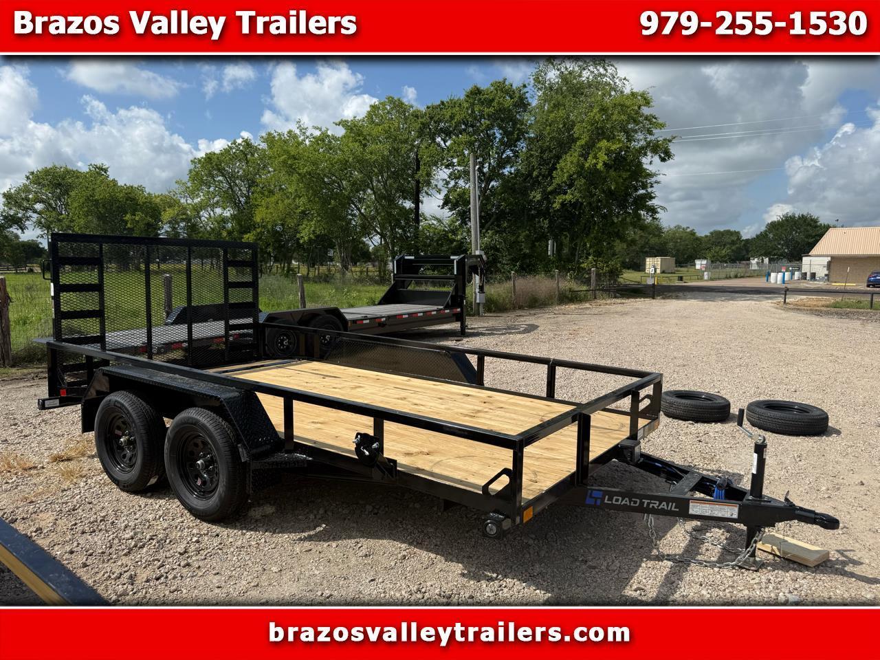 2026 Load Trail Utility 83X14TA POWDERCOATED W/HD GATE & 2' DOVETAIL