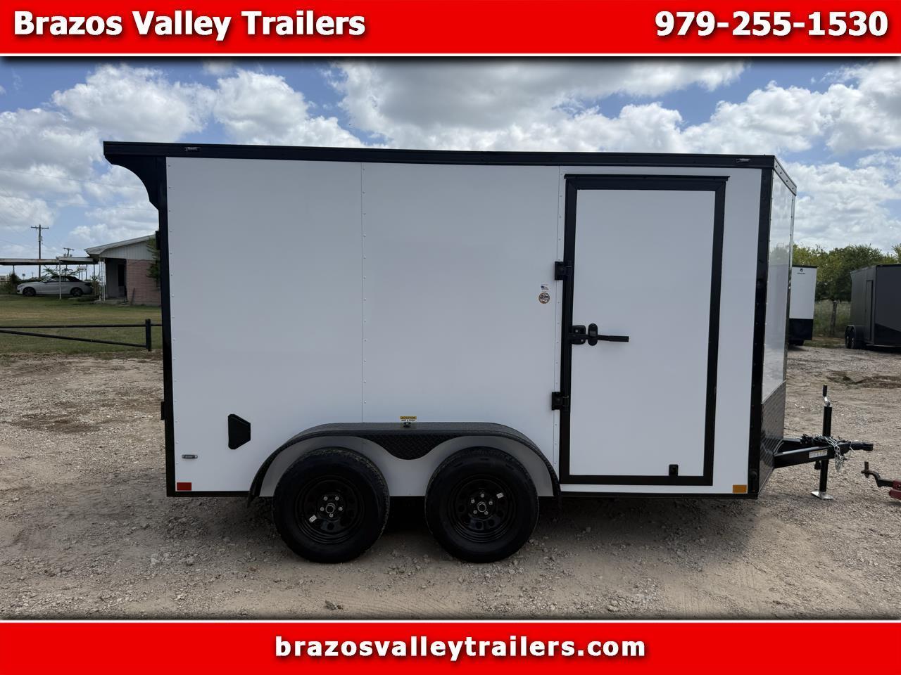 2026 Stallion Manufacturing SM610SA3 7X12TA CARGO W/6'6" INTERIOR, BLACKOUT PKG