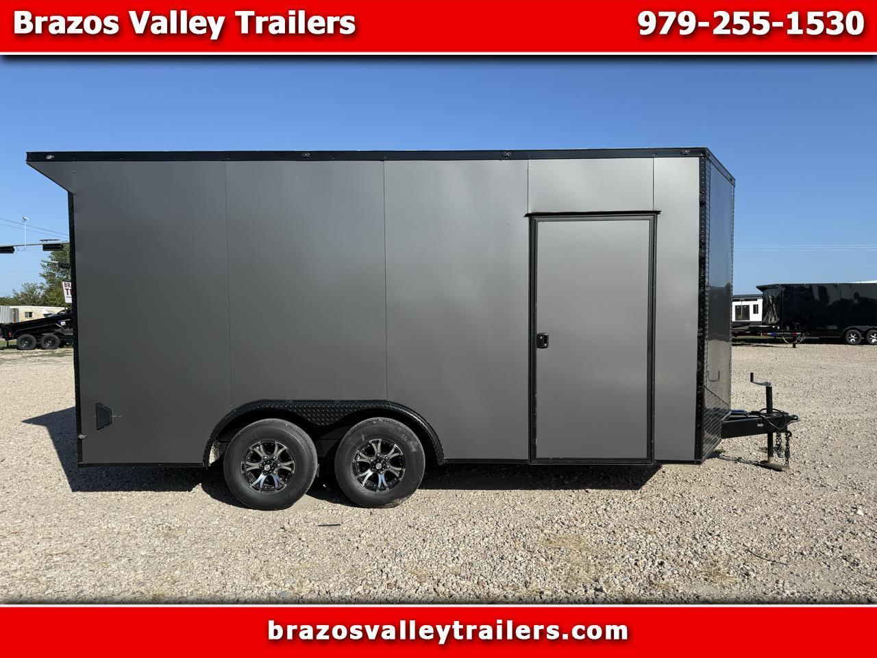 2027 Deep South 8.5x16TA Enclosed W/5,200 LB AXLES, .080 POLYCOR EXT, BLACKOUT PKG