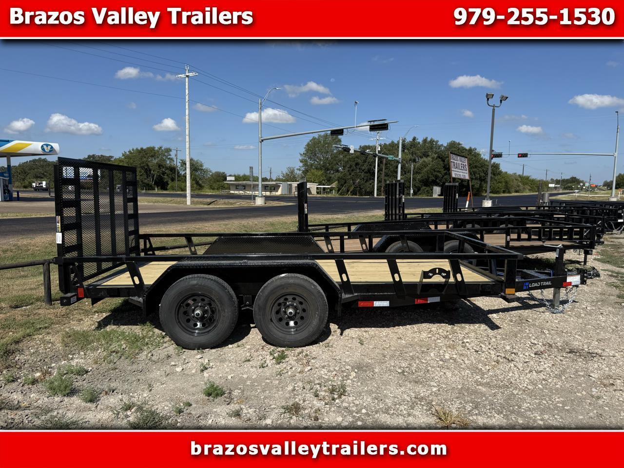 2026 Load Trail Utility 83X14 POWDERCOATED W/5,200LB AXLES, HD GATE