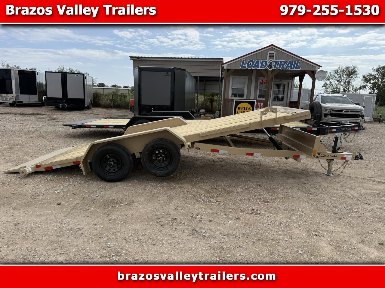 2027 Load Trail Tilt Deck 83X18 POWDERCOATED RAPID TILT DECK W/REMOTE