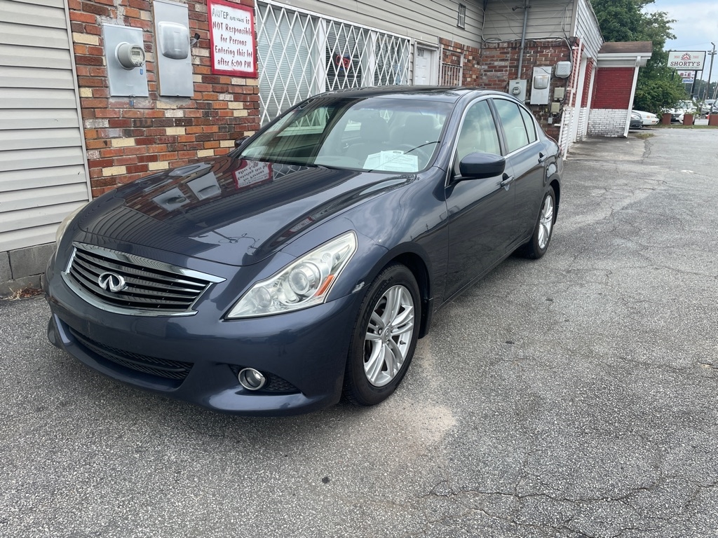 Infiniti G Sedan G37 Sport 6MT 2011
