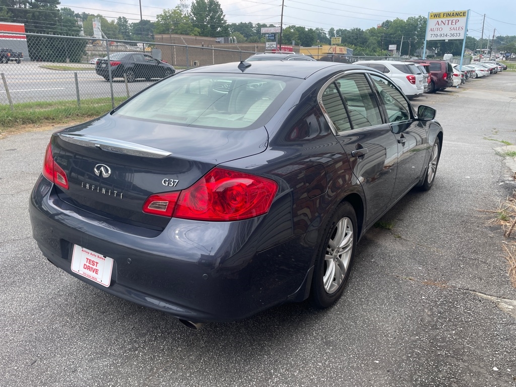Infiniti G Sedan G37 Sport 6MT 2011