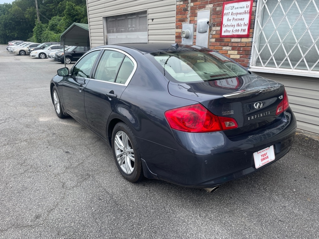 Infiniti G Sedan G37 Sport 6MT 2011