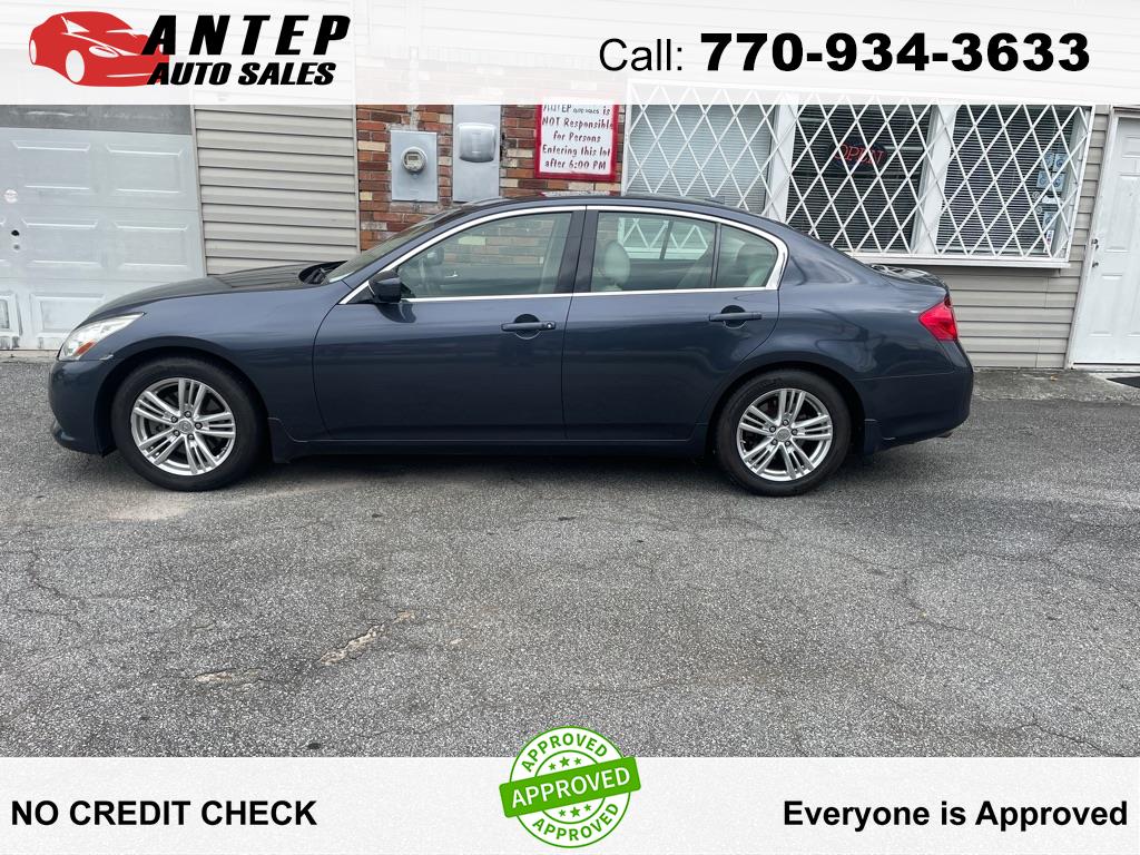 Infiniti G Sedan G37 Sport 6MT 2011