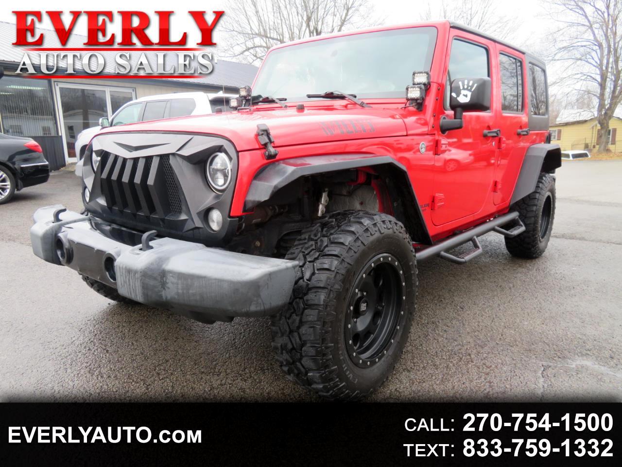 Jeep Wrangler Unlimited 4WD 4dr Willys Wheeler 2015