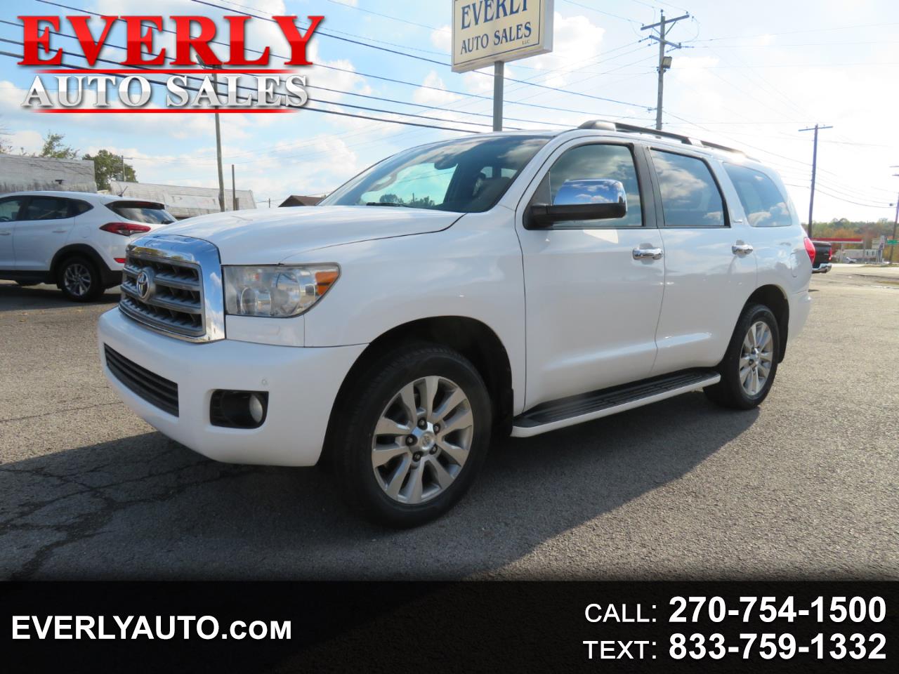 2013 Toyota Sequoia 4WD 5.7L FFV Limited (Natl)
