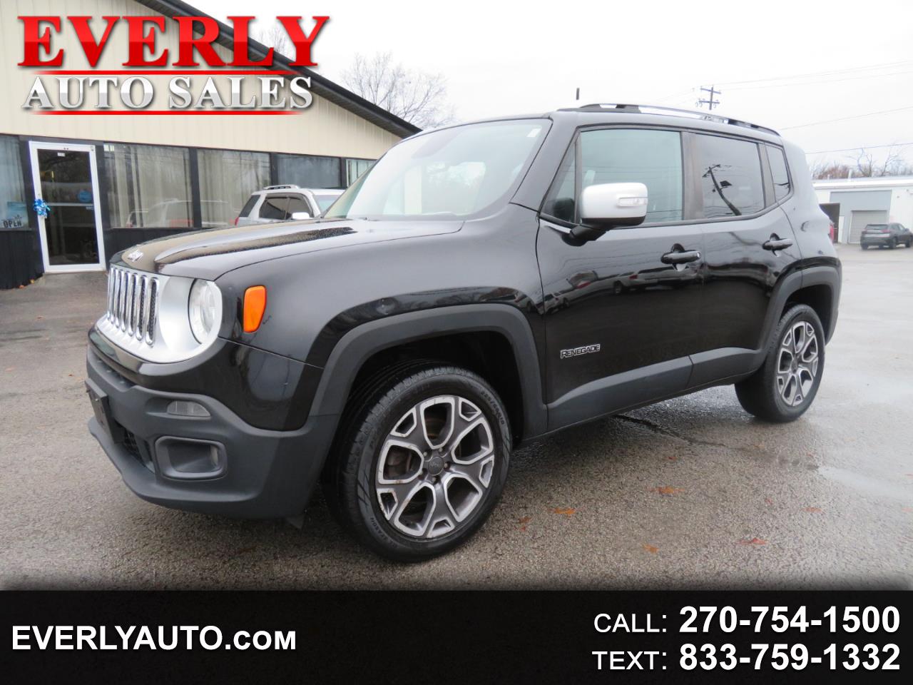 2016 Jeep Renegade 4WD 4dr Limited