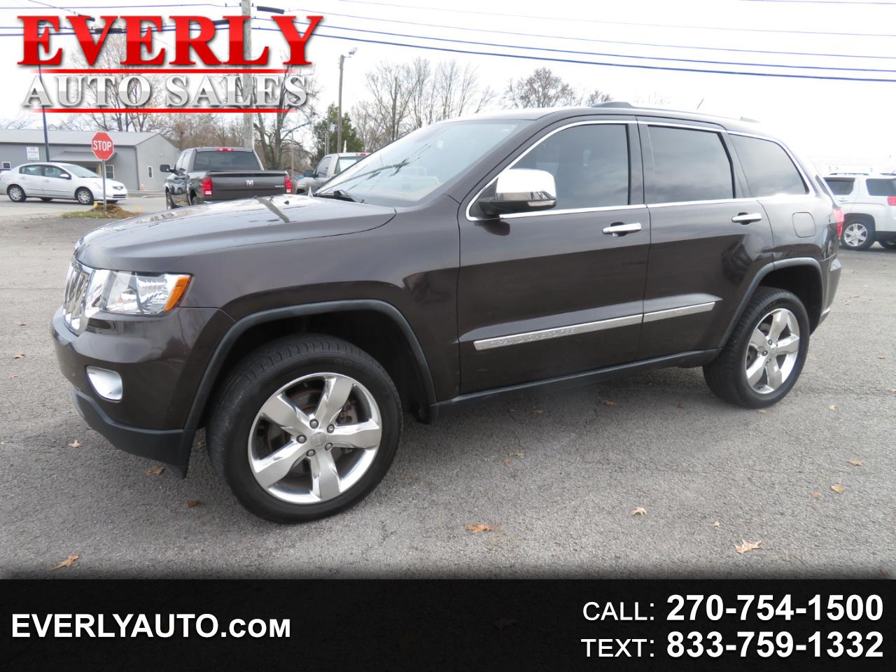 2012 Jeep Grand Cherokee 4WD 4dr Overland Summit